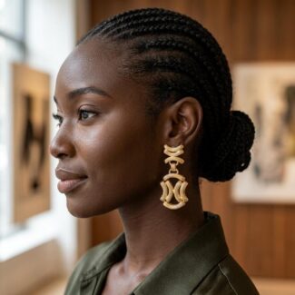 ZETEC GOLD EARRING